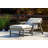 Ahumada Outdoor Single chaise with Cushions