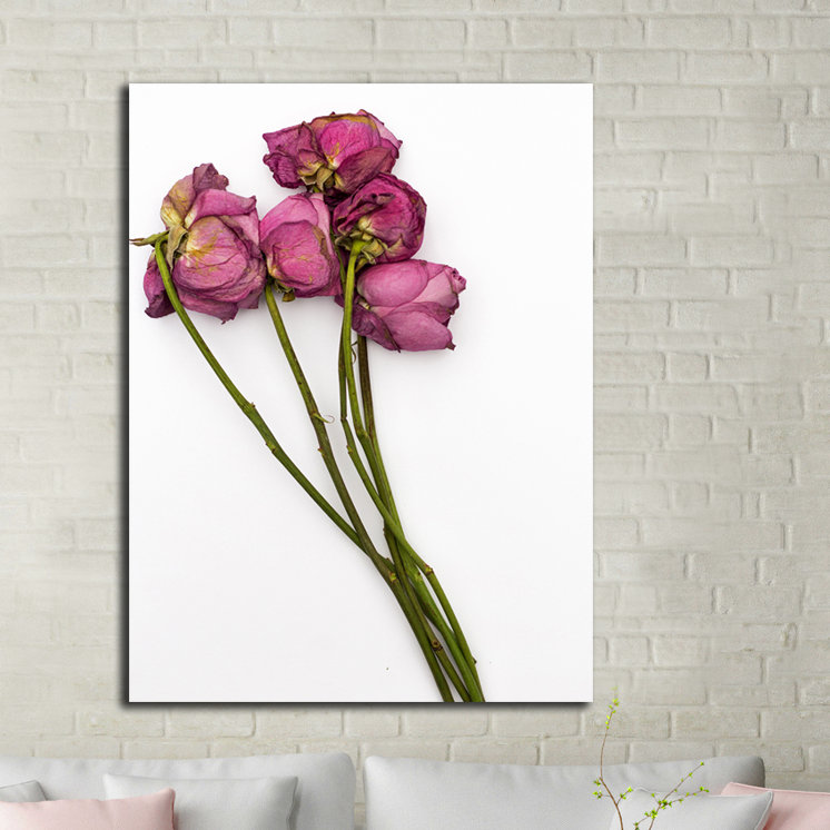Pensée de vous IV - reproduction de photo, H 40 po x l 30 po x P 1 po