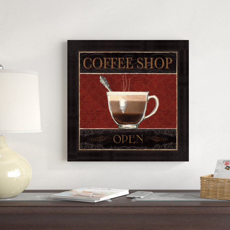 Café I, H 20 po x l 20 po x P 1,25 po