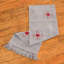Chemin de table rectangulaire en coton Cadisha
