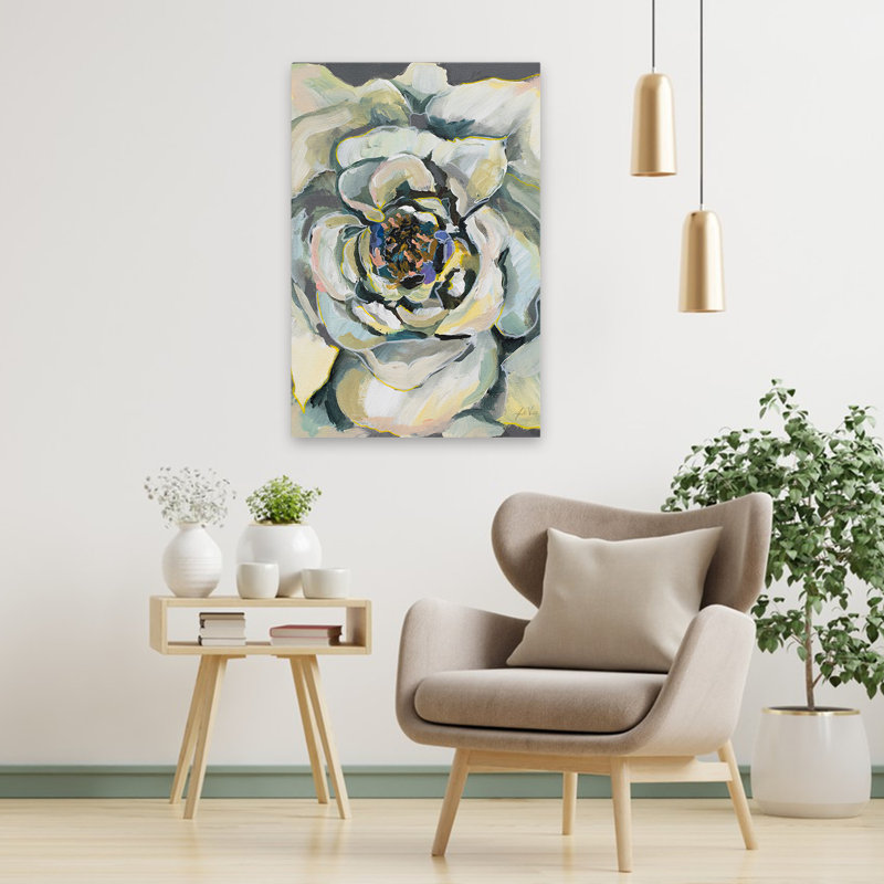 «Contemporary and Preppy Bloom I Crop», H 36 po x l 24 po