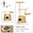 Versatile Cat Activity Center With Plush Comforts And Play Options