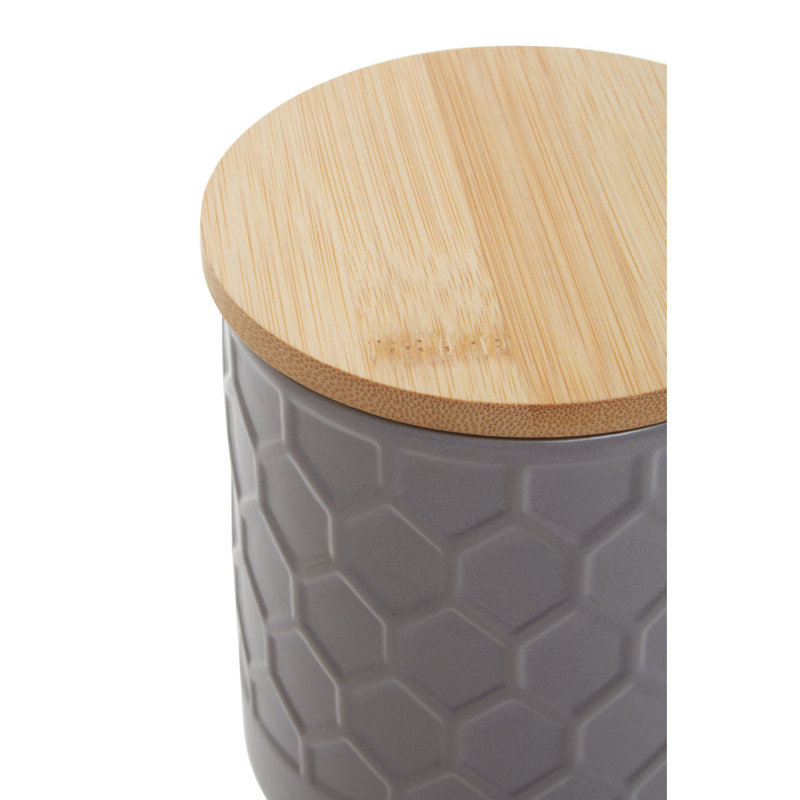 Geome Stoneware Jar