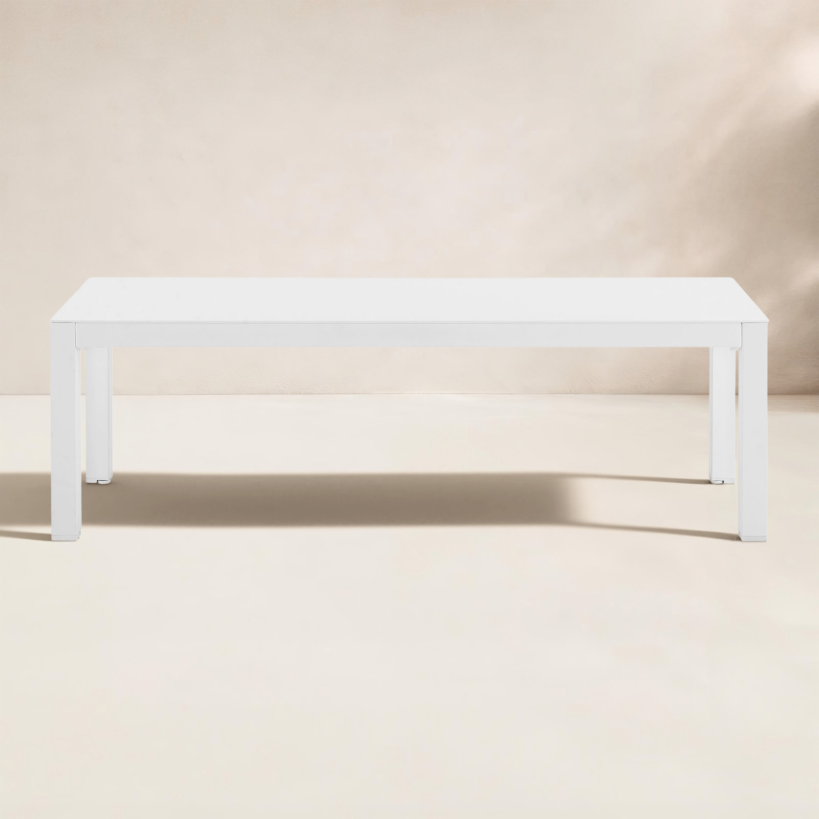 Armando 54" Picnic Bench, White