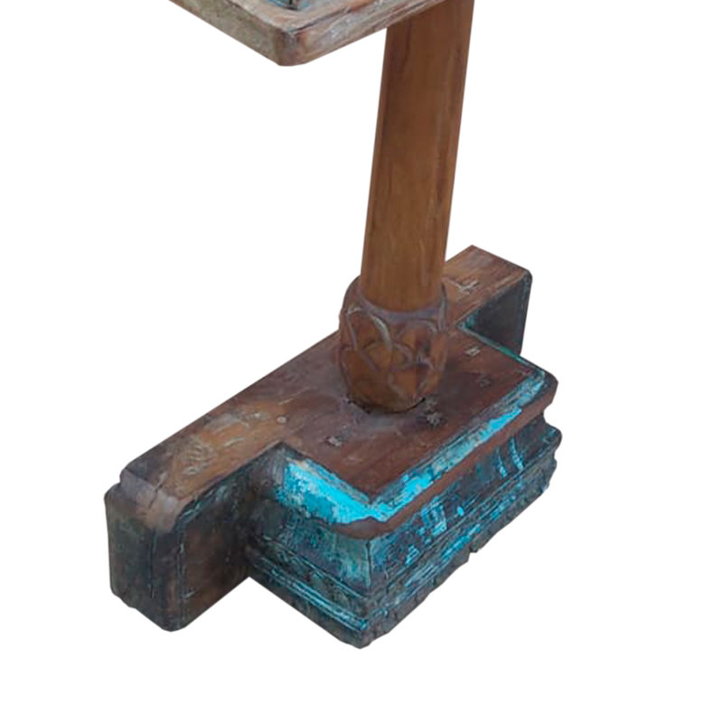 Asseline Solid Wood Frame End Table