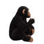 Statue singe assis