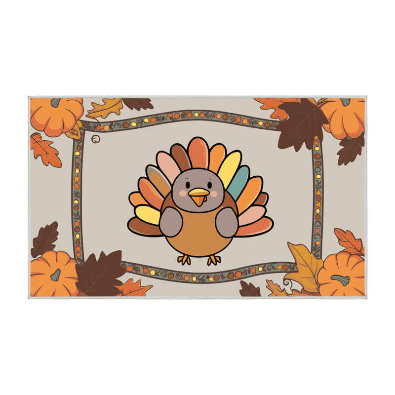 Tapis des fêtes de fin d'année The Holiday Aisle®, Rectangulaire 8 pi x 12 pi