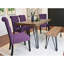 6 ensembles de salle à manger: table en épingle à cheveux, 4 chaises, banc, style rustique, pin fascinant