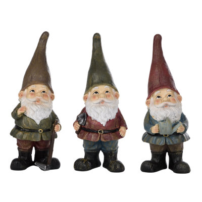 Ensemble de 3 statues Brigetta