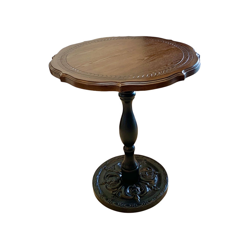 Modern Solid + Manufactured Wood End Table