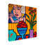 Reproduction d'art graphique sur toile tendue-29768495