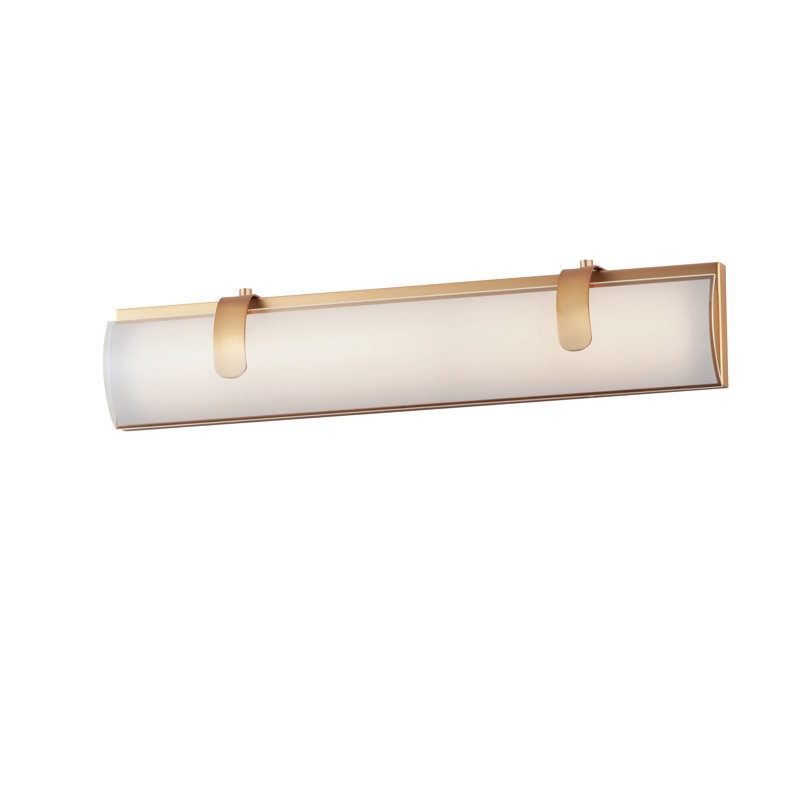 Blydenburgh 2 - Light Dimmable LED Bath Bar, Gold