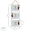 Nicola Spring - Hearts Hanging 3 Photo Frame - 6 x 4"-50946385