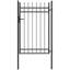 204cm H x 105cm W Galvanised Steel Gate