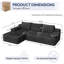 Canapé modulaire en velours côtelé-229296472