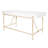 Vallee Steel Writing Desk with Built-In Electrical Outlet-2040451966