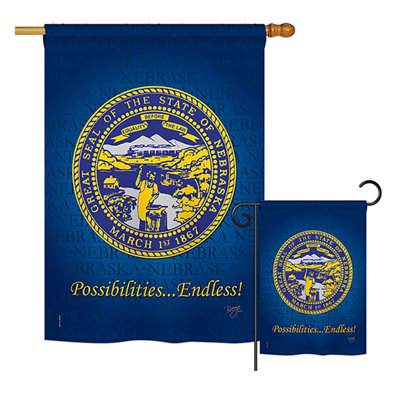 Double Sided Polyester Flag Set
