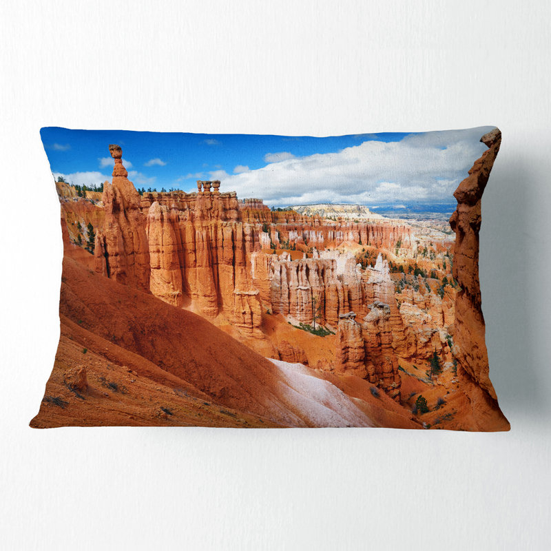 Landscape Reversible Throw Pillow