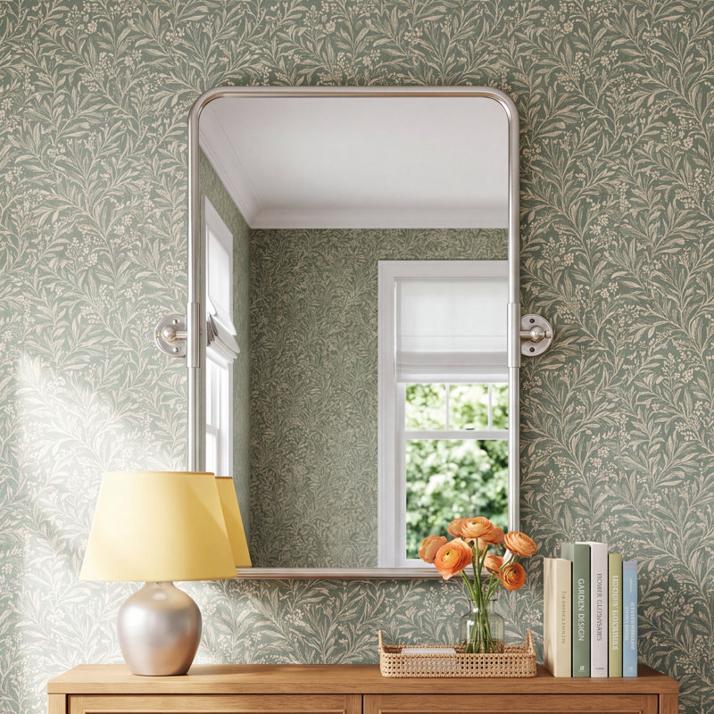 Dara Brass Mirror, 36.25" x 28.75"