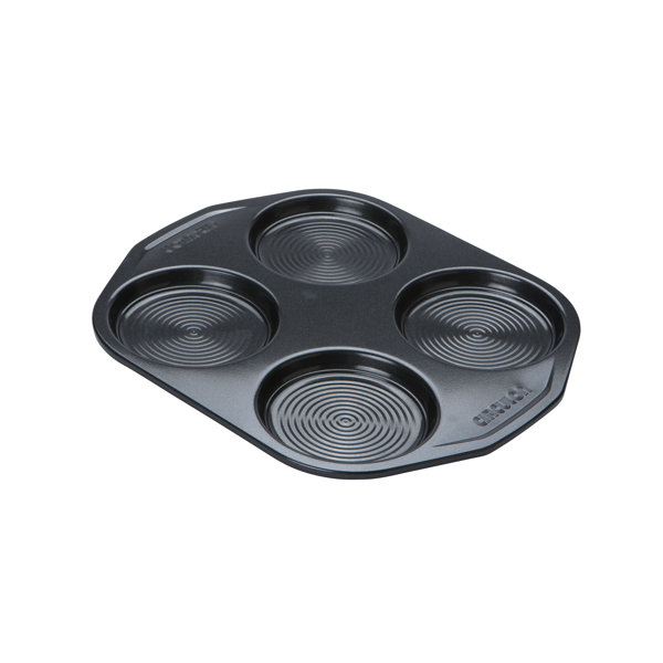 2x 6 SILICONE LARGE MUFFIN YORKSHIRE PUDDING MOULD CUPCAKE BAKING TRAY  BAKEWARE