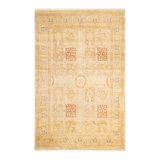 Classic One-of-a-Kind 4' 0" X 6' 2" Hand Knotted Area Rug