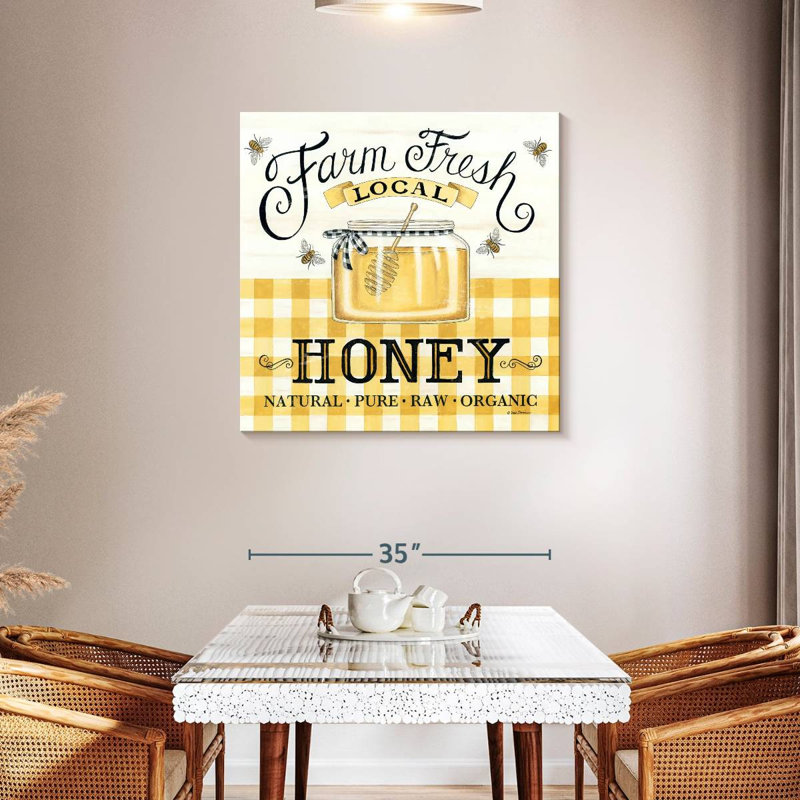 Plaque murale Khylige Farm Fresh Honey