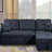 Clowser Upholstered L-Shaped Sectional Right Hand Facing-1351512038