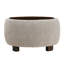 Repose-pieds rembourré avec rangement et plateau en bois-706744312