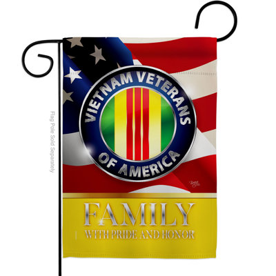 Double Sided 18.5'' H x 13'' W Polyester Garden Flag