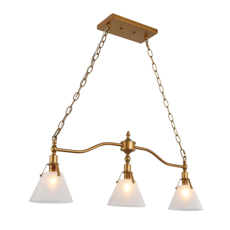 Luminaire suspendu 3 lumières Herdon