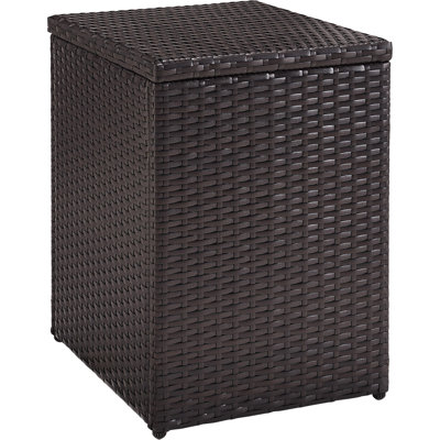 Table d'appoint en osier / rotin Longe