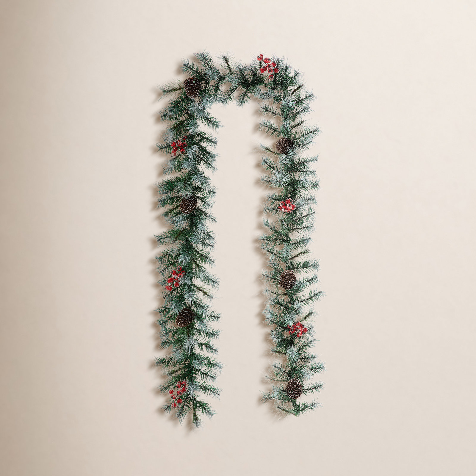 Ernberg 108" Pre-Lit Christmas Garland