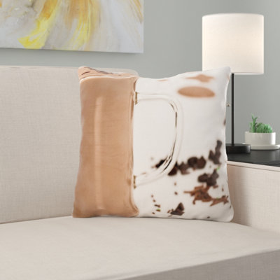 Hot Chocolate Throw Pillow