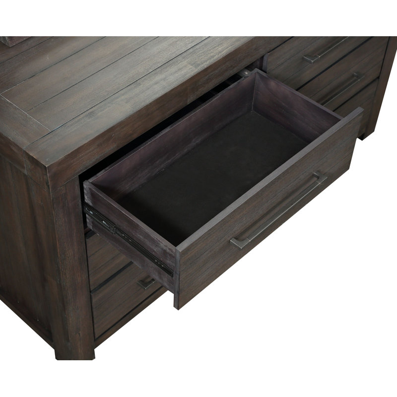 Rohrbaugh 66'' W 6 - Drawer Dresser, Basalt Gray/STURDY