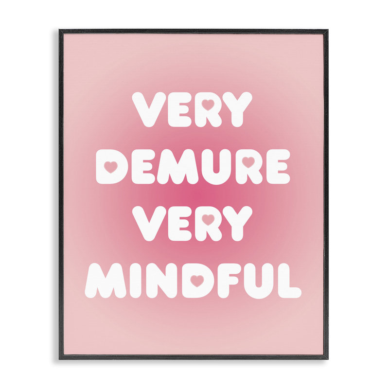 Giclée encadrée rose et tendance, design par Lil 'Rue, Giclée encadrée noir minuit, H 14 po x l 11 po