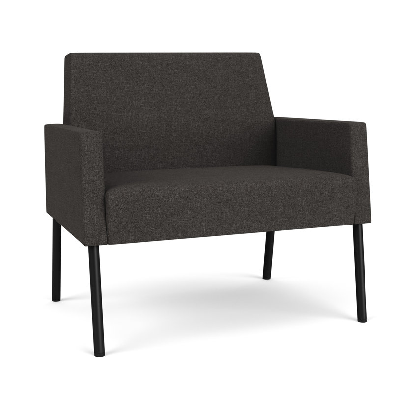 Fauteuil de réception Mystic, Noir, noir, noir, noir, Bleu fumé Archetype