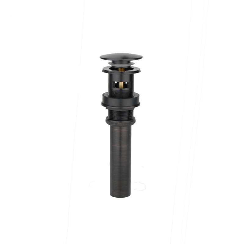 Drain escamotable de lavabo de salle de bain 1,5 "- Bronze huilé