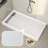 60" W x 32" D Rectangular Shower Base with Drain Assembly & Drain Cover-111287546