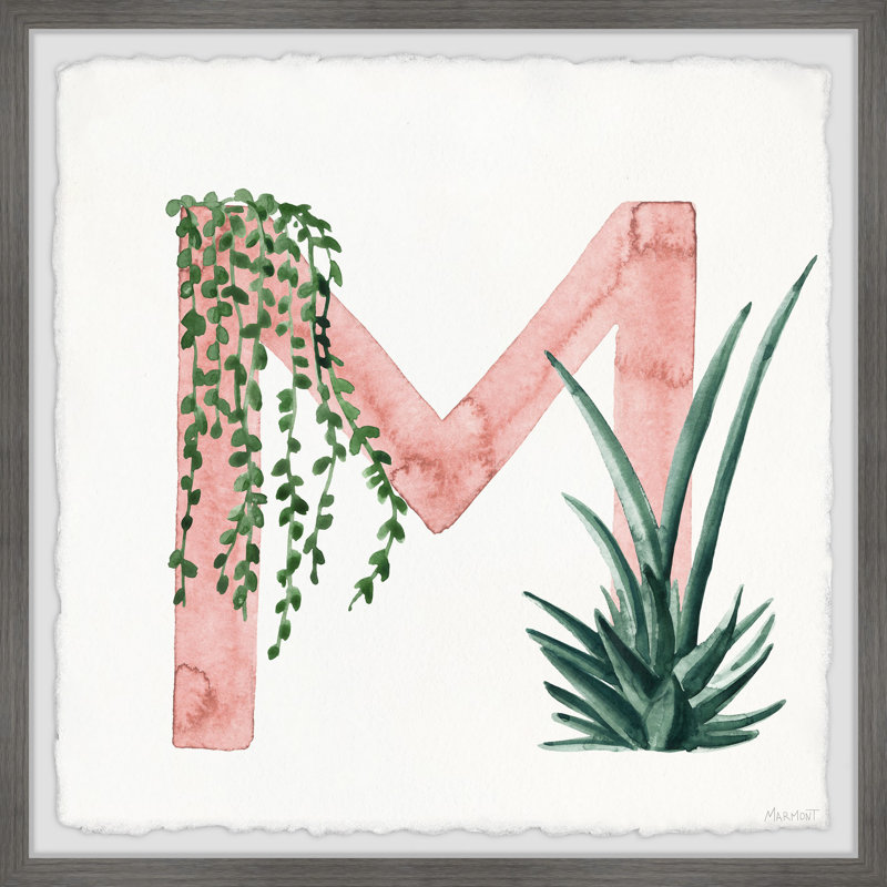 «Bickham M Is for Mouse», reproduction encadrée, H 32 po x l 32 po x P 1,5 po