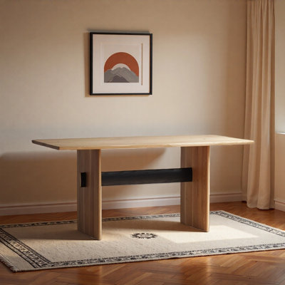 Bureau en bois massif Nordic Luxury