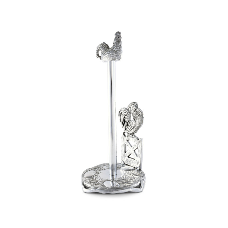 Western Rooster Free Standing Paper Towel Holder