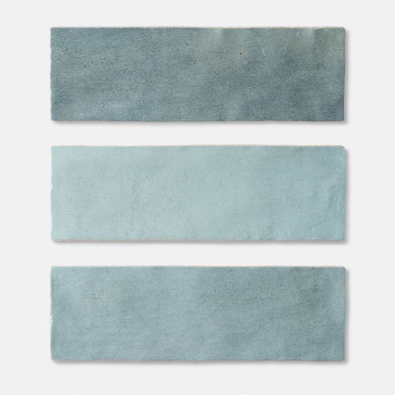 Portmore 3x8 Glazed Ceramic Tile, Turquoise