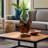 Arelli Novelty Glass Vase with Wood Stand-855112787