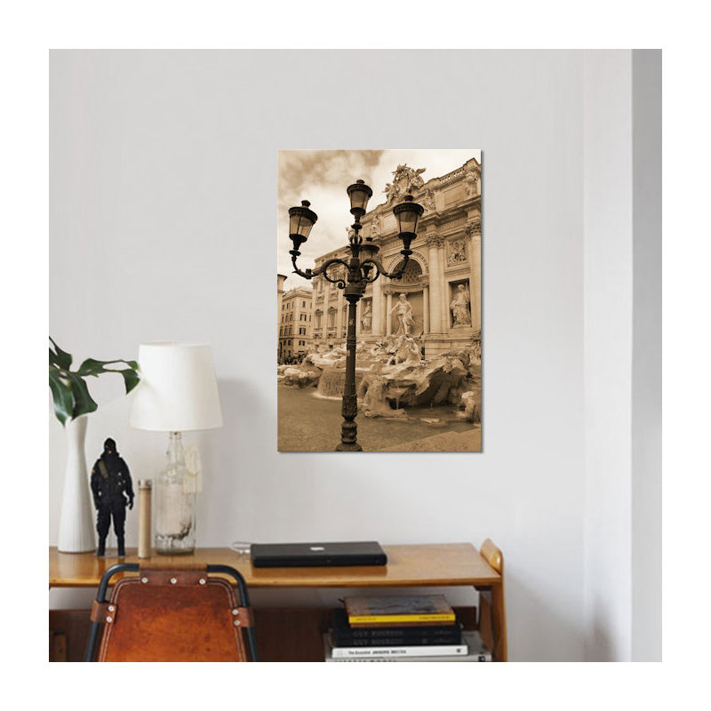 " Architettura Di Italia III " by Greg Perkins, 26" H x 18" W x 1.5" D, Black Framed Canvas, No Mat