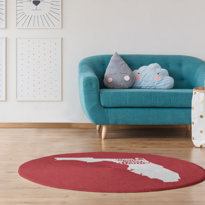 Tapis en poly-chenille jacksonville à la maison