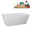 Baignoire autoportante 59 "avec drain interne Streamline-101697993