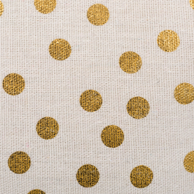 Panier en tissu Amado Dots, H 15 po x l 16 po x P 16 po