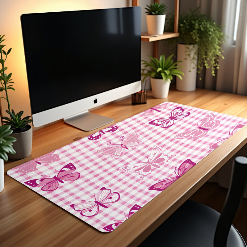 Polyester Desk Pad, 14.4x12.1