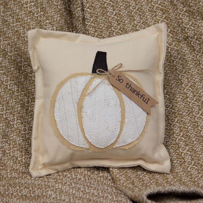  Housse de coussin en lin Appliqued