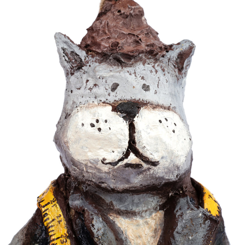 Ornement en papier mâché Novica